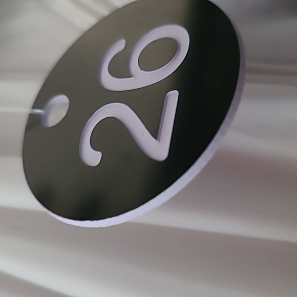 #026 Nine West Floral OnSummer Sleeveless Empire Dress Size 8 - Picture 11 of 11